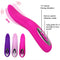 USB Charging Tongue Licking Oral Masturbation Vibrator