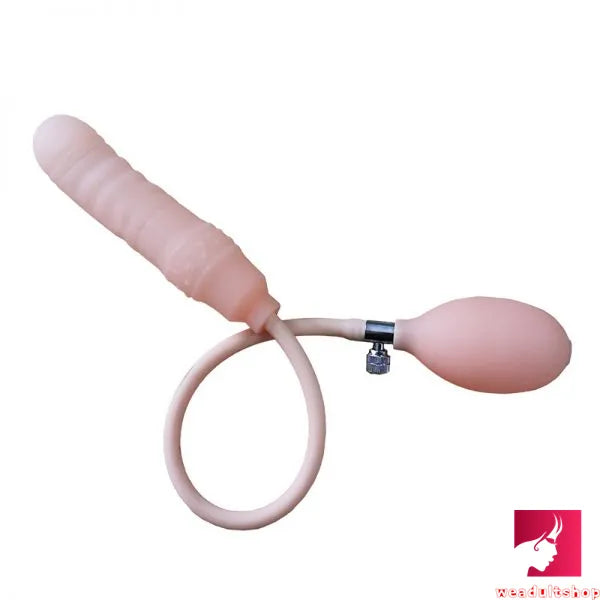 6.49in Inflatable Anal Dildo For Vagina Anus Sex Toy For Women