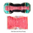 RENDS Japanese Dual Heads Masturbator Oral Pocket Pussy Asshole - Adult Toys 