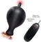 Vibration Inflatable Anal Plug Silicone Backyard Expansion SM Toy - Adult Toys 