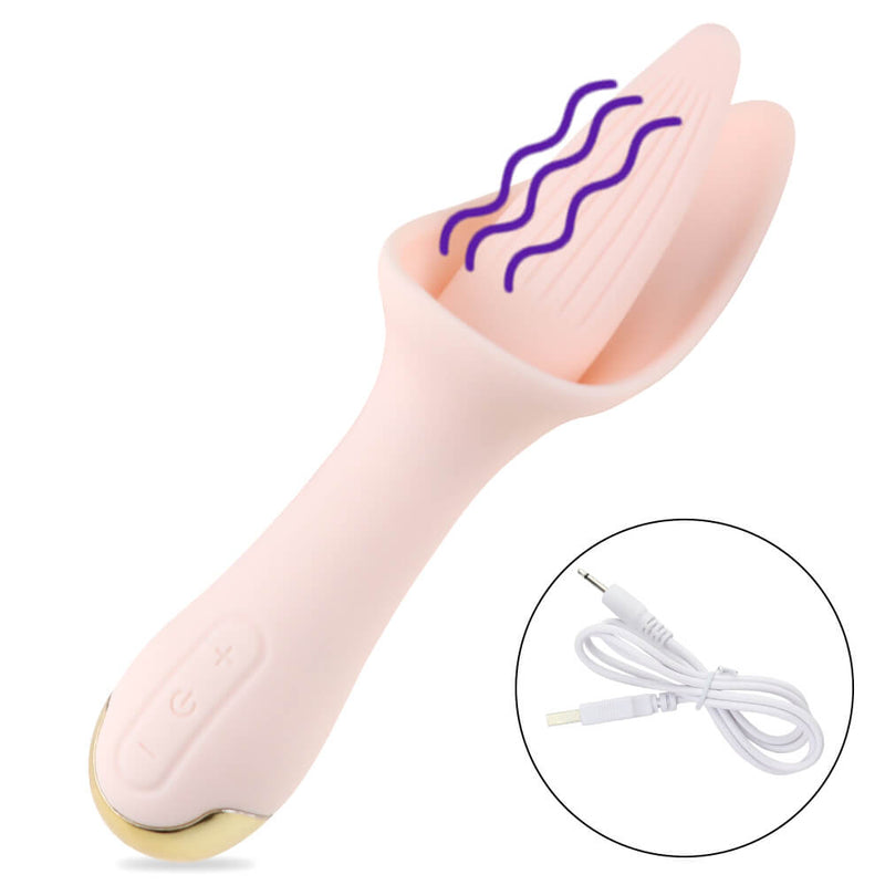 Silicone Long Tongue Clit Licking Vibrator For Women