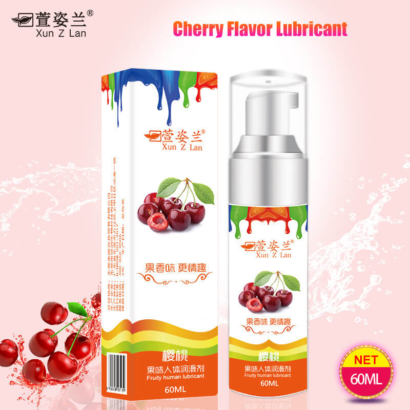 60ml Edible No Swallowing Fruit Flavor Water Based Lubricant