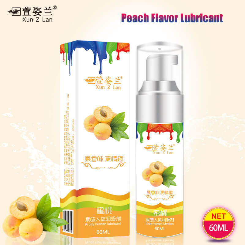 60ml Edible No Swallowing Fruit Flavor Water Based Lubricant