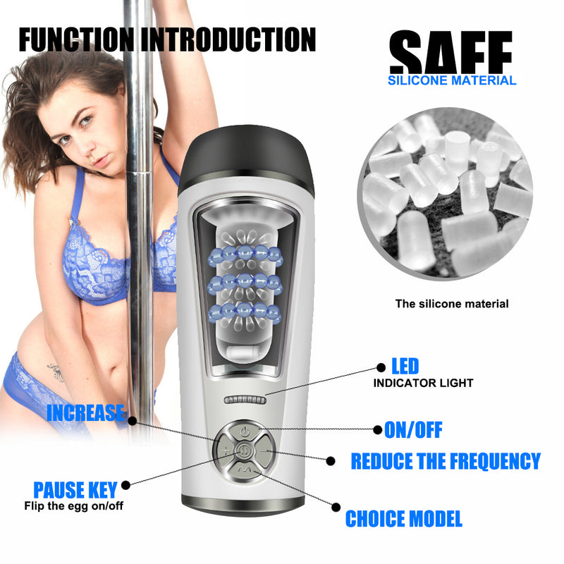 Penis Milking Machine Male Cock Massage Toy Sexmachines - Adult Toys 