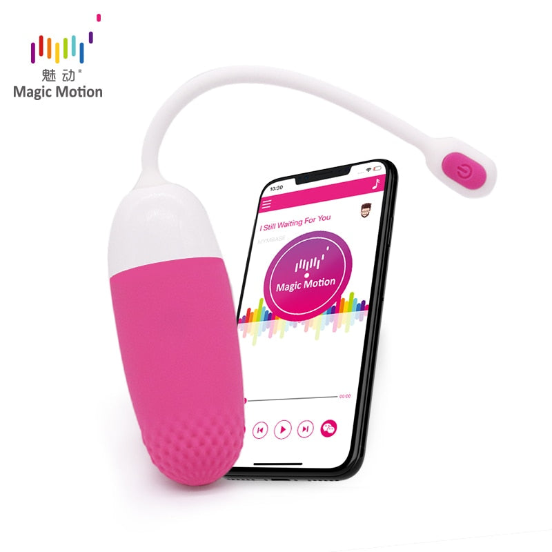 Magic Motion 3th Wireless Mute Smart APP Remote Control Jump Vibrator
