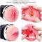 Male Masturbator Electronic Voice Oral Pocket Pussy - Adult Toys 