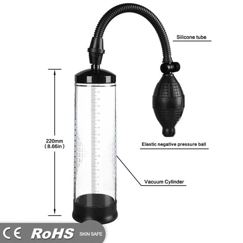 Vacuum Manual Male Penis Pump With Pressure Ball