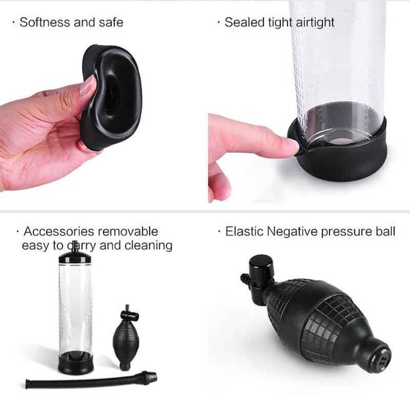 Vacuum Manual Male Penis Pump With Pressure Ball