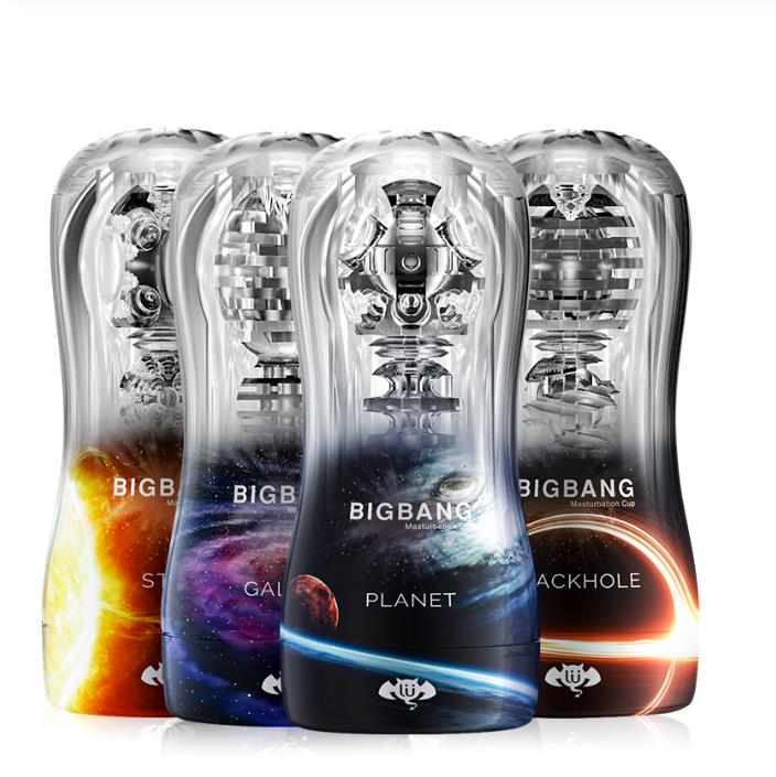 BIGBANG Male Masturbator Transparent Soft Endurance Exercise Sex Toy - Adult Toys 