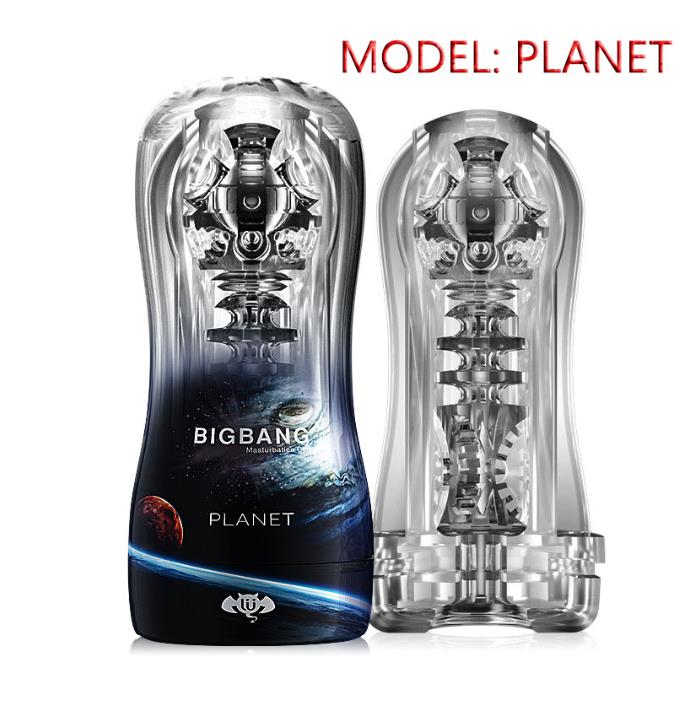 BIGBANG Male Masturbator Transparent Soft Endurance Exercise Sex Toy - Adult Toys 