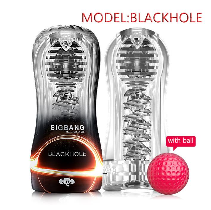 BIGBANG Male Masturbator Transparent Soft Endurance Exercise Sex Toy - Adult Toys 