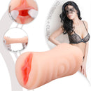 Dual Use Tight Vagina Anal Pocket Pussy Bulit In Cock Ring Soft Masturbator - Adult Toys 