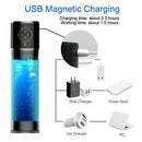 Rechargeable Penis Enlargement Male Masturbator Water Bath Air Vacuum Pump - Adult Toys 