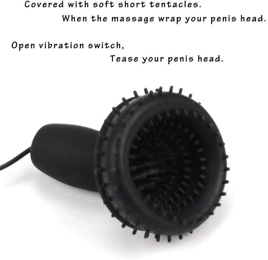Silicone Massaging Vibrating Stamina Trainer Sex Toy For Men - Adult Toys 