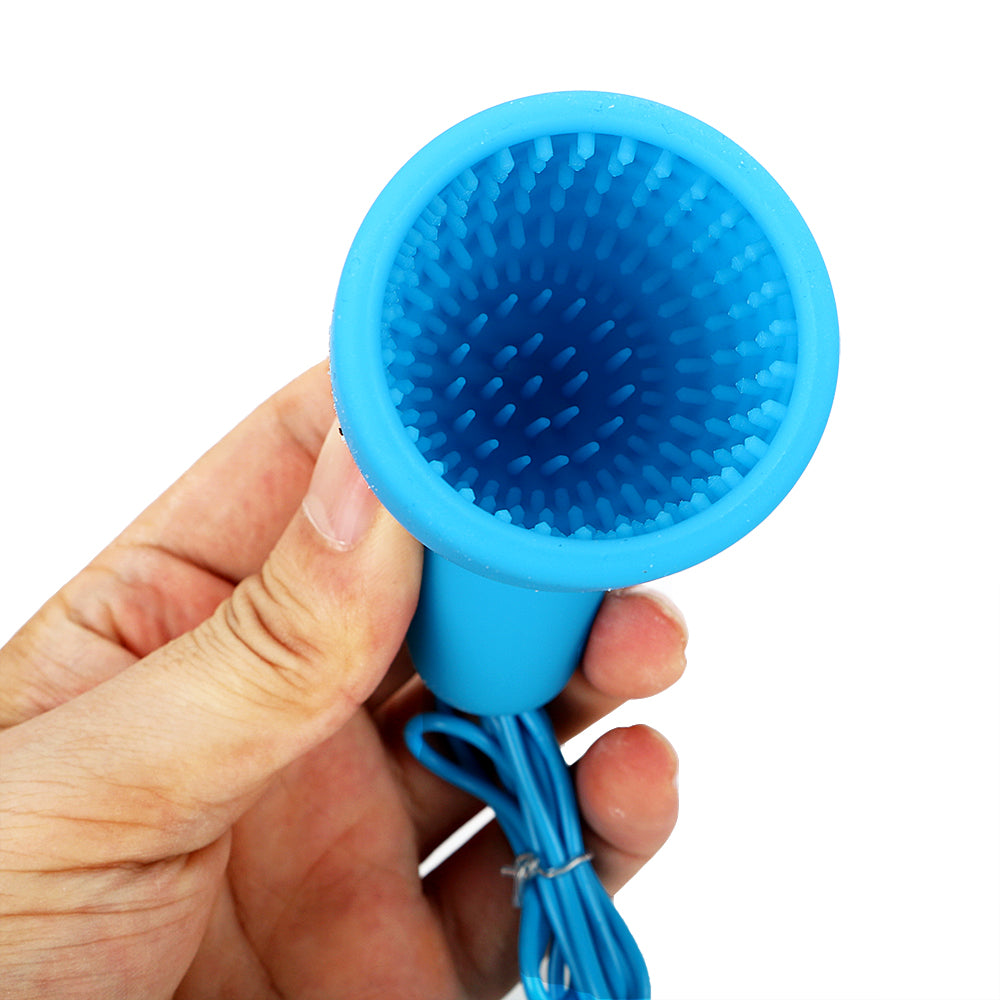 Silicone Massaging Vibrating Stamina Trainer Sex Toy For Men - Adult Toys 