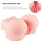 TPR Masturbator For Male 3D Realistic Big Ass Silicone Sex Dolls Vagina Pocket Pussy - Adult Toys 
