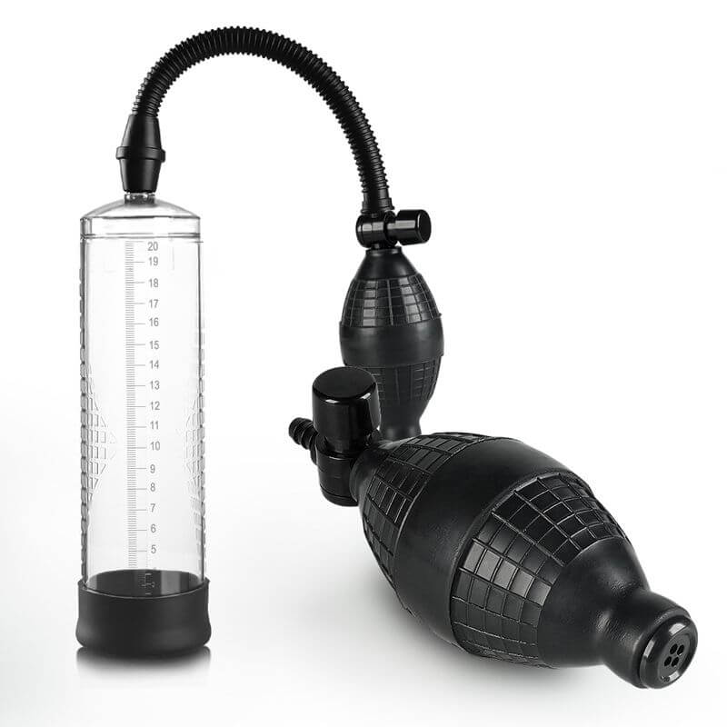 Detachable Manual Vacuum Penis Pump With Pressure Ball
