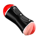Dual Heads Vagina And Mouth Pocket Pussy Glans Trainer - Adult Toys 