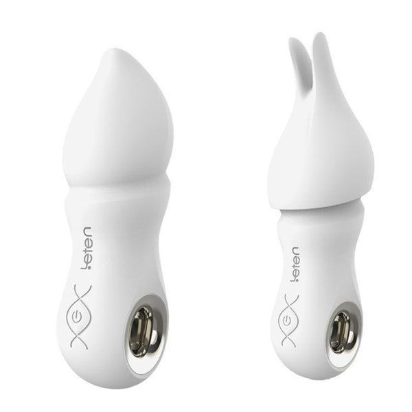 Leten Mini 10 Speed G spot Nipple Clit Rabbit Vibrator