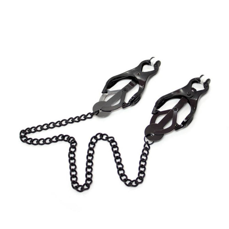 Stainless Steel Clover Nipple Clamp For Breast Stimulation Sex Toy