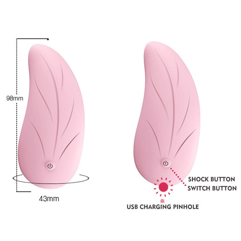 APP Invisible Wearable Wireless Remote Control Leaf Design Vibrator