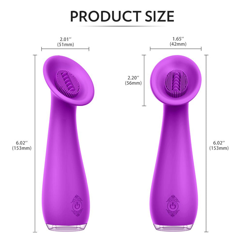 Tongue Licking Vagina Fit Breasts Stimulator Vibrator