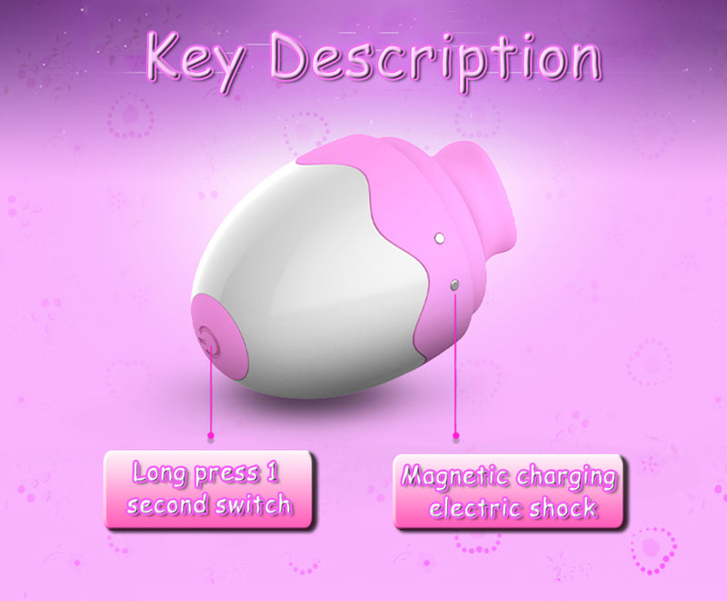 Oral Tongue Sex Vibrator Nipple Sucker Clitoris Massager Breast Enlarger - Adult Toys 