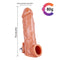 6.69in Cock Sleeve Extension Stretchy Condom Sex Toy For Adult Men