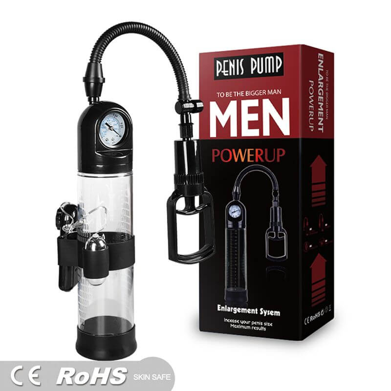 High Quality Transparent Penis Pump With Precise Pressure Gauge