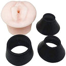 Manual Penis Pump With Realistic Vagina Sleeve For Adult Men