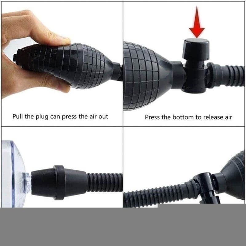 Vacuum Penis Pump With Pressure Ball For Men Penis Enlargement
