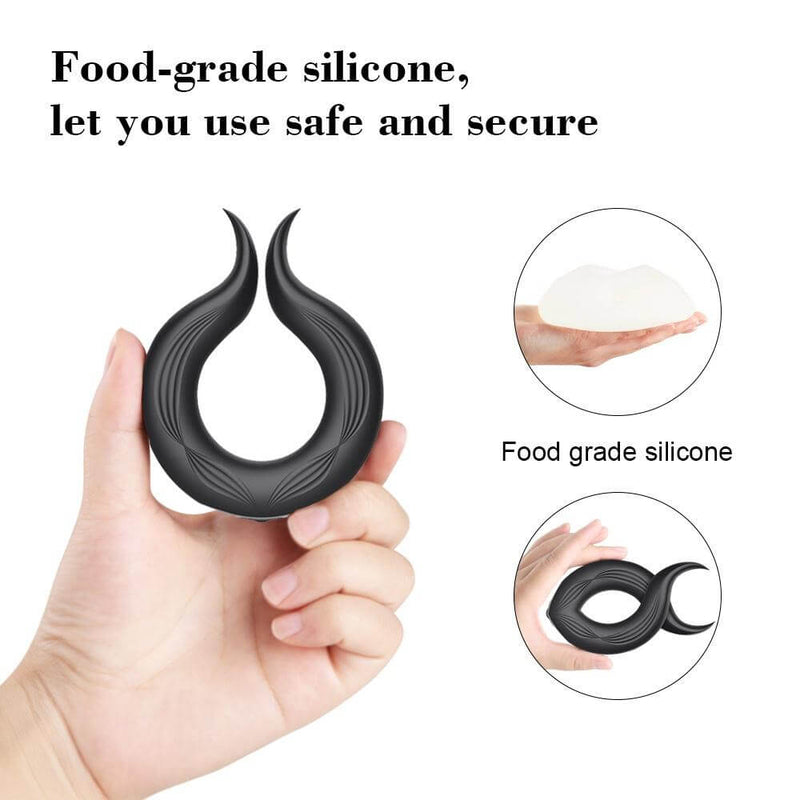 Waterproof Multi-speeds Vibrating Remote Control Cock Ring