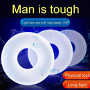 3PCS Soft Real Lifelike Cock Ring Male Ejaculation Delay Toy