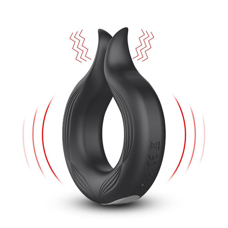 Waterproof Multi-speeds Vibrating Remote Control Cock Ring