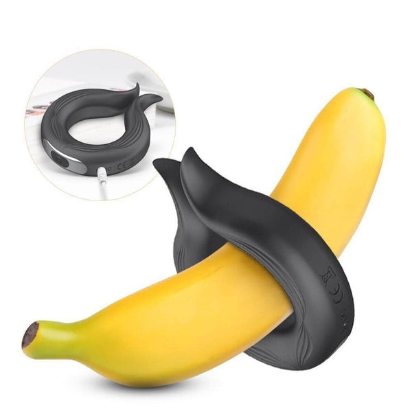 Waterproof Multi-speeds Vibrating Remote Control Cock Ring