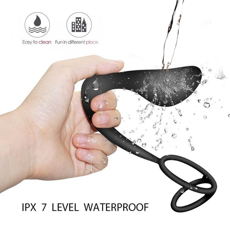 Silicone Anus Expander G-spot Massaging Butt Plug For Gay