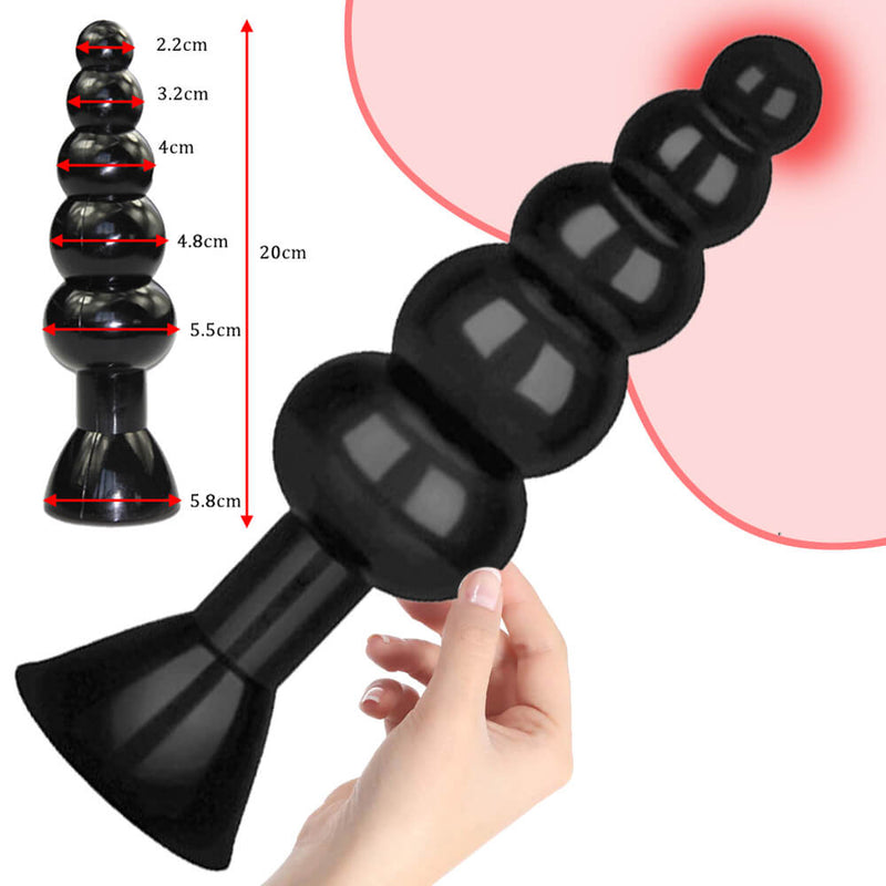 Big Anal Beads G Spot Stimulating Prostate Massager Adult Sex Toy