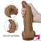 8.26in Soft Realistic Dildo With Suction Cup Female Masturbator