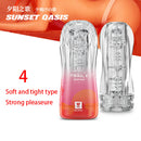 Transparent Endurance Exercise Vacuum Adult Male Masturbator - Adult Toys 