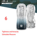 Transparent Endurance Exercise Vacuum Adult Male Masturbator - Adult Toys 