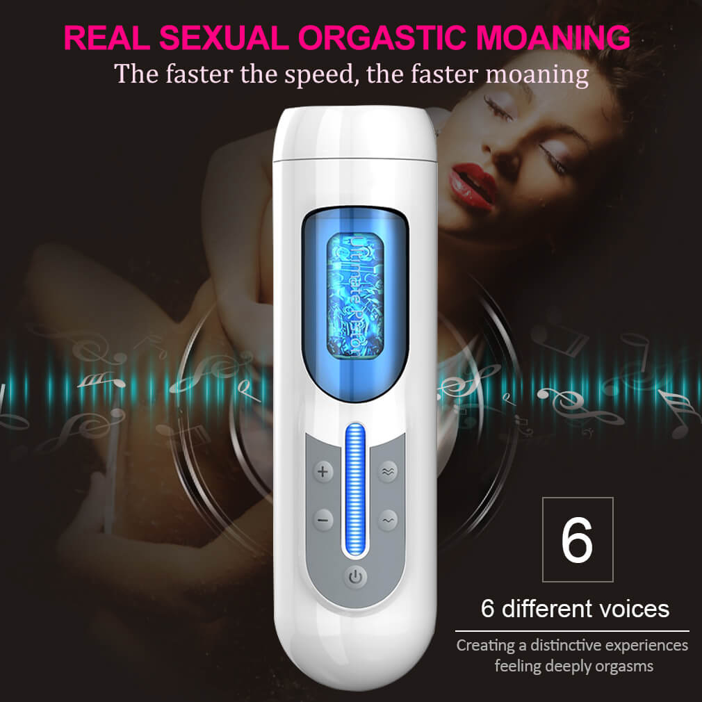 Leten A380 Piston Automatic Telescopic Masturbation Cup - Adult Toys 
