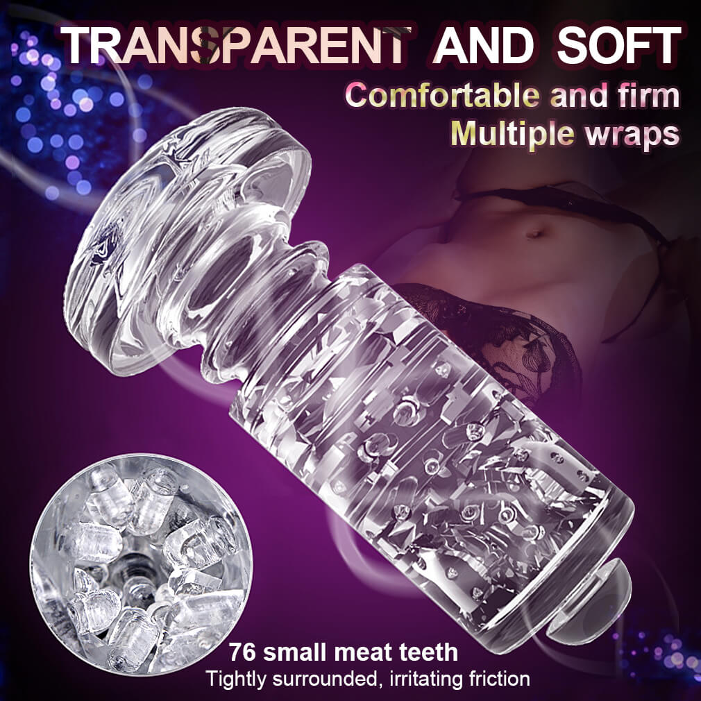 Leten A380 Piston Automatic Telescopic Masturbation Cup - Adult Toys 