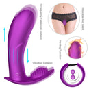 7 Kinds Telescopic Vibration Intelligent Heating Vibrator Wearable Sex Toy - Adult Toys 