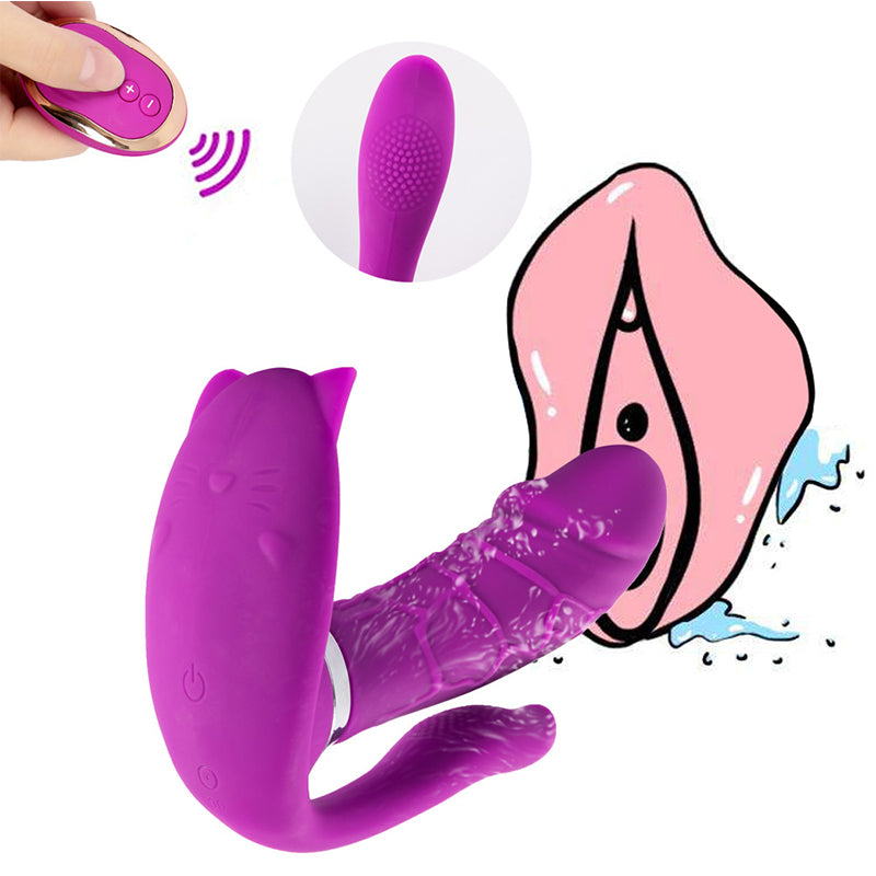 Butterfly Wearable Vibrator G Spot Clitoris Stimulator Massager - Adult Toys 