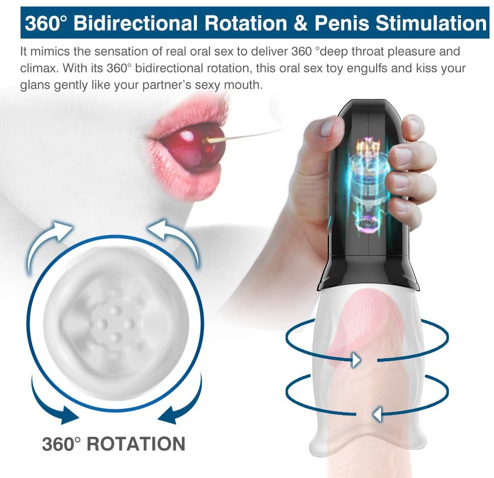 Automatic Bidirectional Rotating Male Stroker Automatic Bidirectional Rotating Male Stroker
