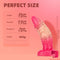 7.87in Ombre Monster Penis Animal Dildo For Women Fucking