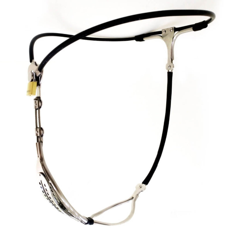 Metal Silicone Chastity Belt Underwear Cbt For Women