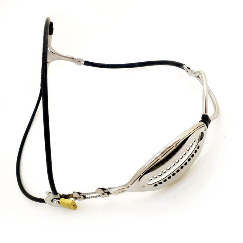 Metal Silicone Chastity Belt Underwear Cbt For Women