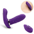 Strong Vibration Heating Dual Motors Vibrator Wearable Waterproof Toy - Adult Toys 