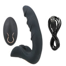 Backyard Vibration Massaging Remote Control Butt Plug For Gay Men - Adult Toys 